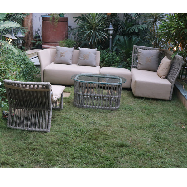 Outdoor Furniture Braided, Rope & Cord, Sofa - Cliff -  Ready Stock Sale
