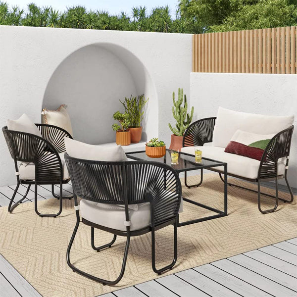 Outdoor Furniture Braided, Rope & Cord, Sofa - Moral