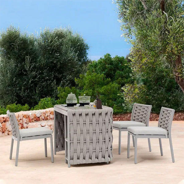 Outdoor Braided & Rope Coffee Set - Brewzio