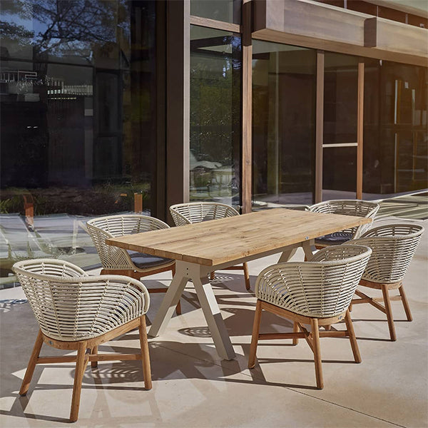 Outdoor Braided & Rope Coffee Set - Celestial Sphere 01