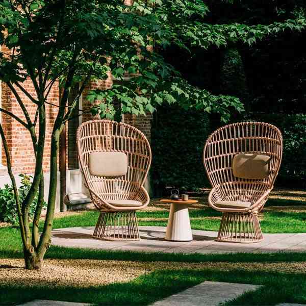 Outdoor Braided & Rope Coffee Set - Vapore