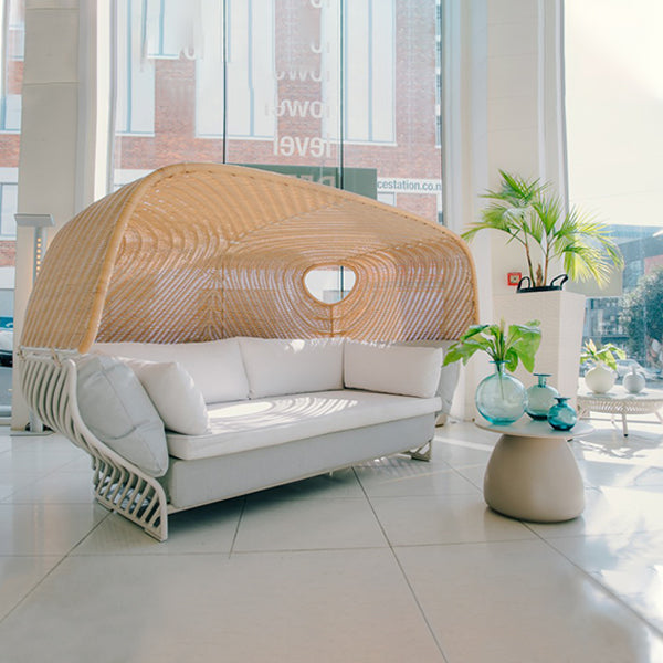 Outdoor Braided & Rope Daybed - CloudNook