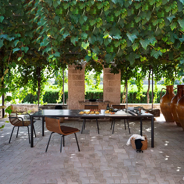 Outdoor Braided & Rope Dining Set - Formeeza