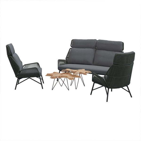 Outdoor Furniture Braided, Rope & Cord, Sofa - Clove