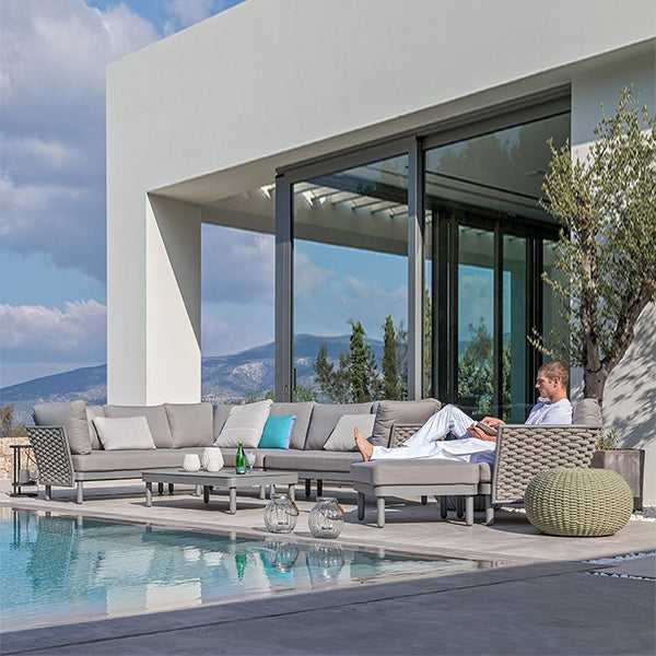 Outdoor Furniture  Braided, Rope & Cord, Sofa - Nature Next