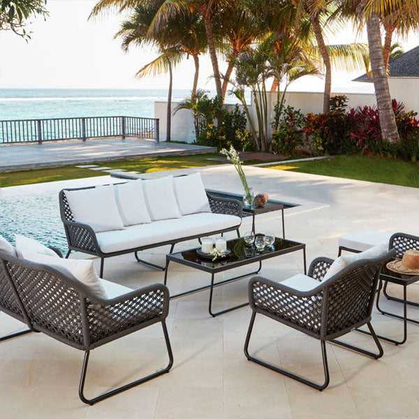 Outdoor Furniture Braided, Rope & Cord, Sofa - Nouer