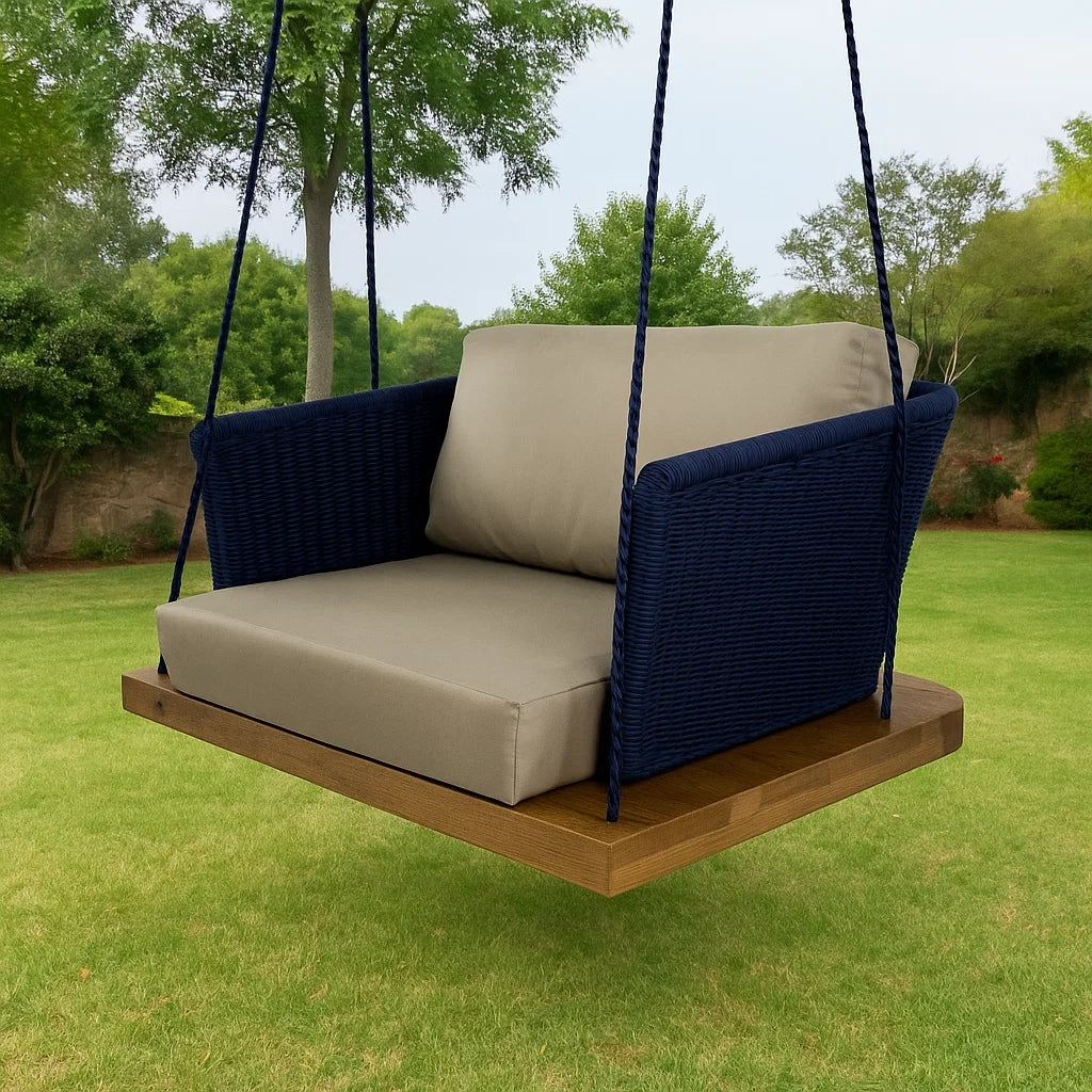 Outdoor Furniture Braided & Rope Swing - Breeze
