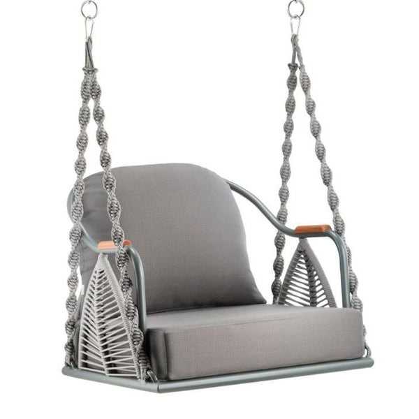 Outdoor Furniture Braided & Rope Swing - Foxglove