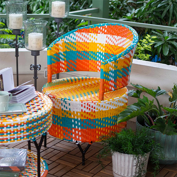 Outdoor Furniture Wicker Garden Set - Rafino