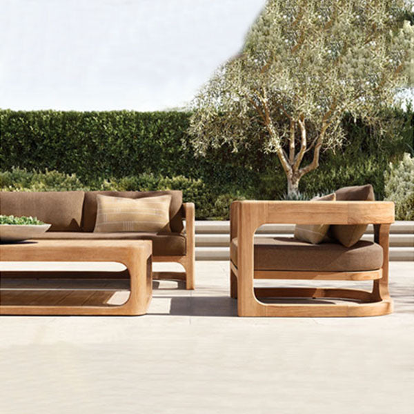 Outdoor Wood - Sofa Set - Zenith Comfort