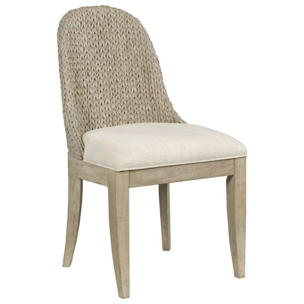 Sea Grass & Wicker Dining Chair & Table Set - Vista Boca