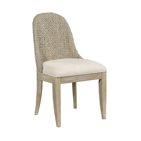 Sea Grass & Wicker Dining Chair & Table Set - Vista Boca