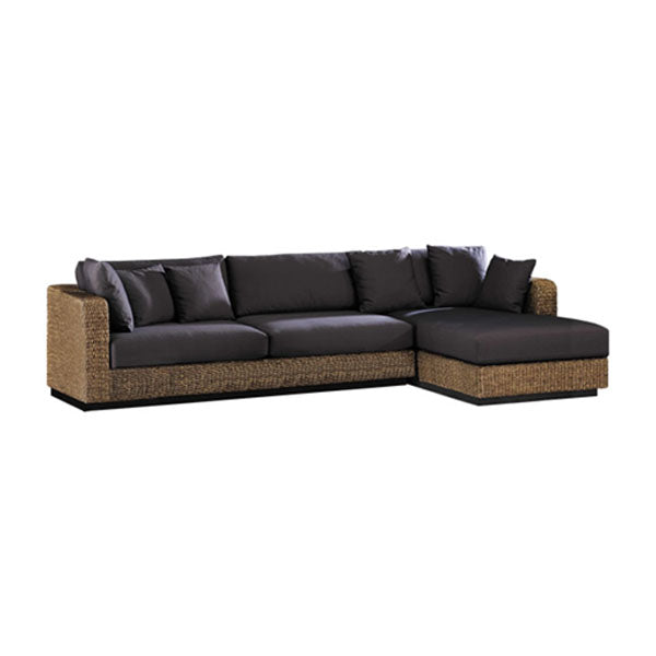 Sea Grass & Wicker Sofa Set - Leisure 03