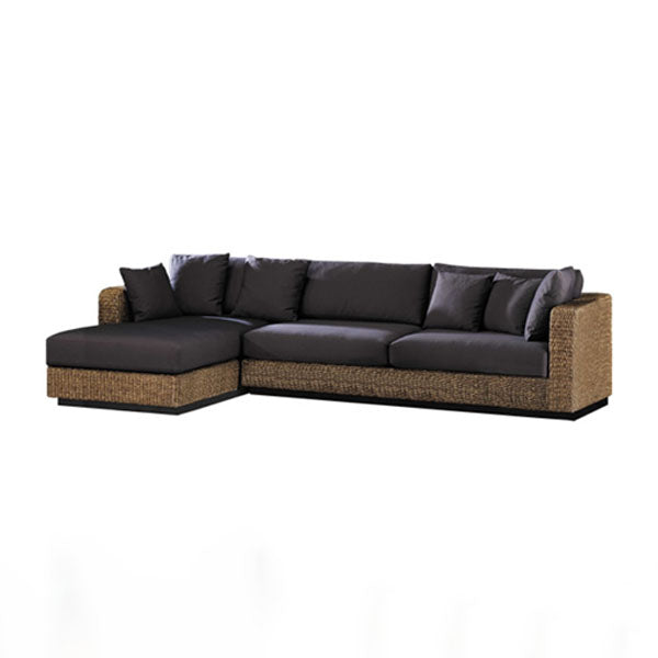 Sea Grass & Wicker Sofa Set - Leisure 04