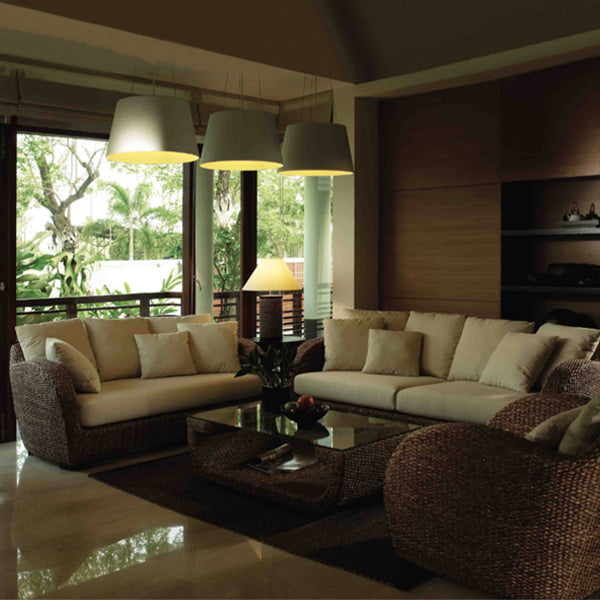 Sea Grass & Wicker Sofa Set - RestRove2