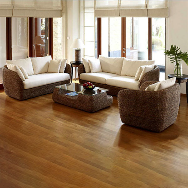 Sea Grass & Wicker Sofa Set - Sofa Safari