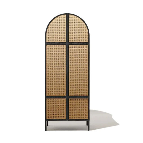 Wooden Cane & Rattan Almirah & Cabinet - Cabinature