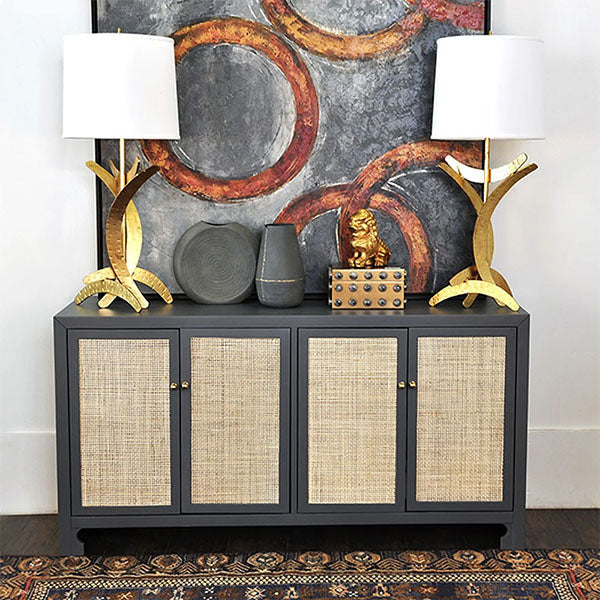 Wooden Cane & Rattan Almirah & Cabinet - Vaultify