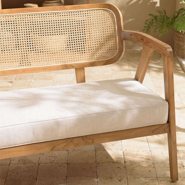 Wooden Cane & Rattan Furniture - Sofa Set - Sofico