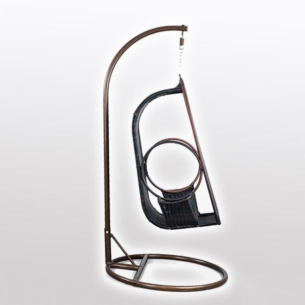 Outdoor Furniture Wicker Swing - Circle