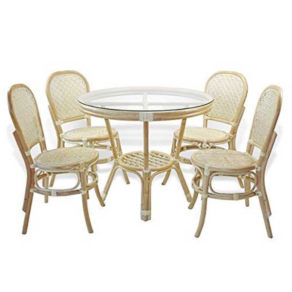 Cane & Rattan Furniture Coffee Set - Durban