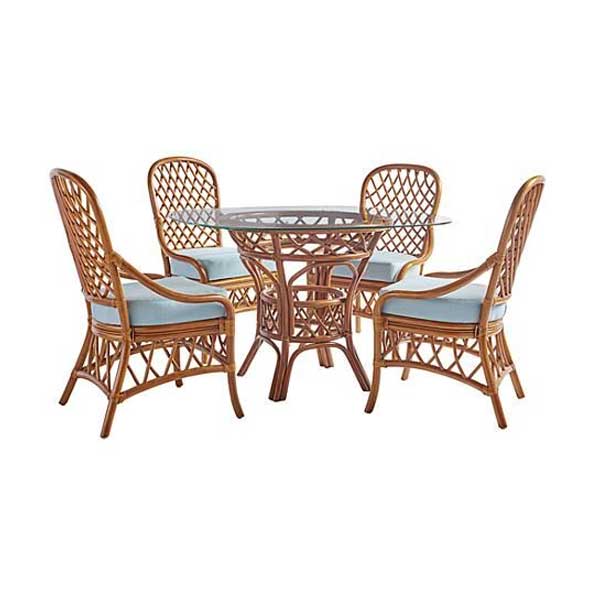  Cane & Rattan Furniture Coffee Set - Marshall