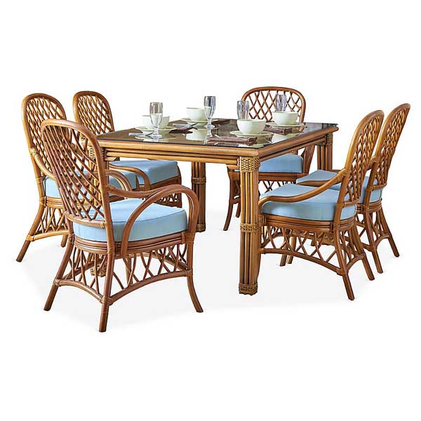  Cane & Rattan Furniture Coffee Set - Marshall