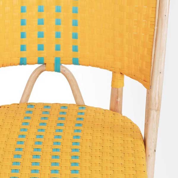 Cane & Wicker Furniture Coffee Set - Vibrant