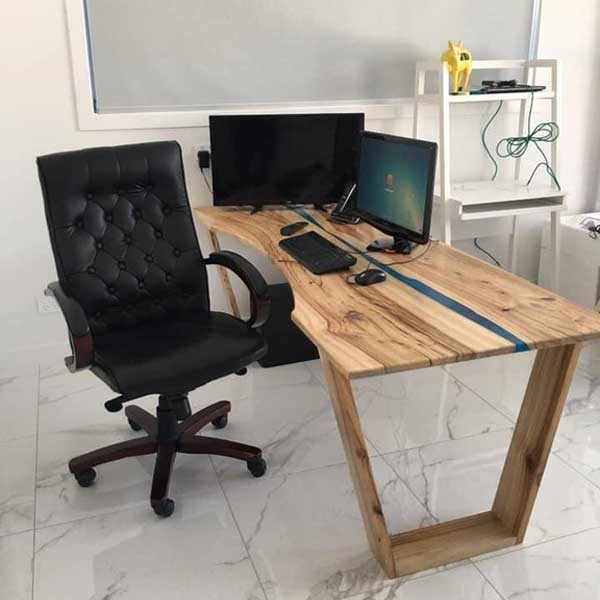 Epoxy Resin Furniture - Office Table - Aria
