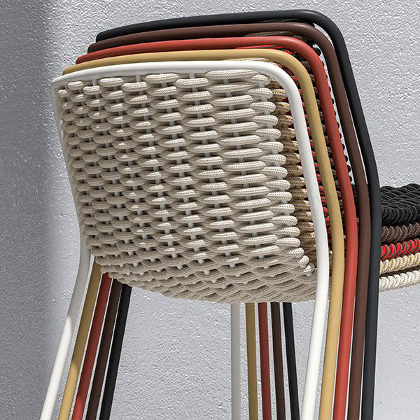 Outdoor Braided, Rope & Cord Bar Chair - Sedia