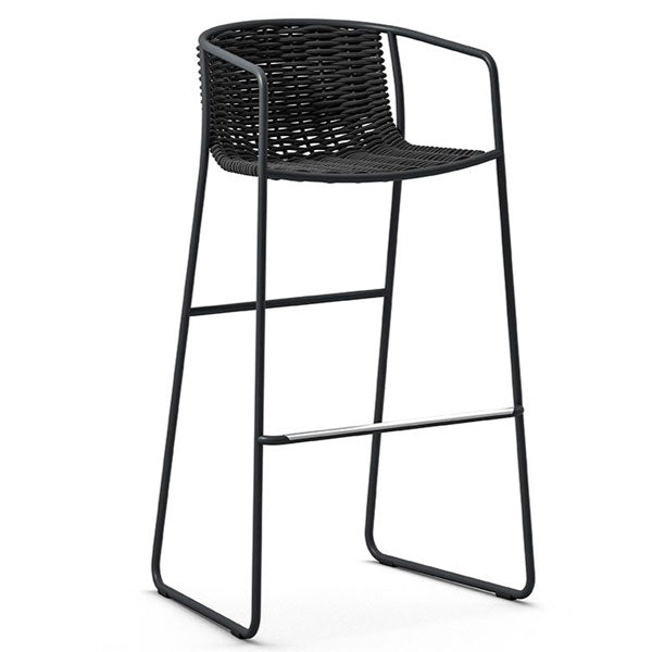 Outdoor Braided, Rope & Cord Bar Chair - Sedia