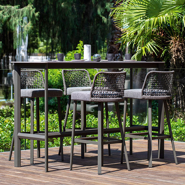 Outdoor Braided, Rope & Cord Bar Chair - Breeze-X01