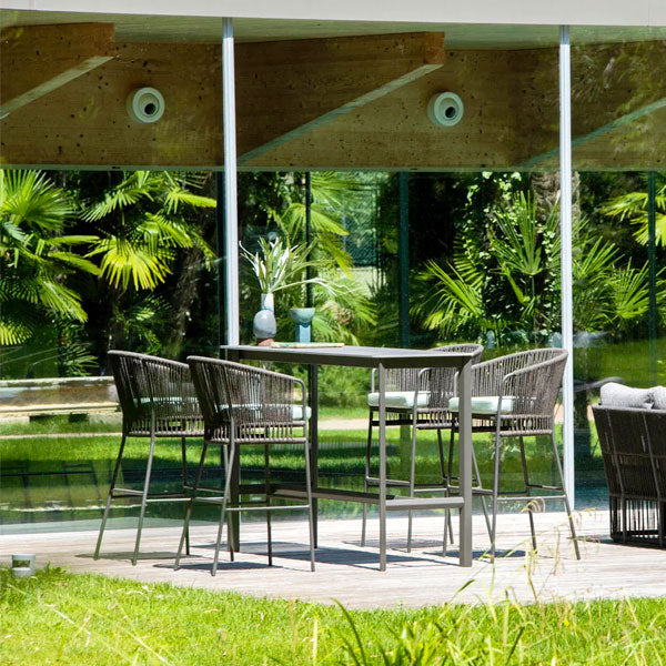 Outdoor Braided, Rope & Cord Bar Chair - Jack - X01