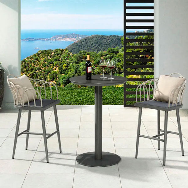 Outdoor Braided, Rope & Cord Bar Chair - NEVA
