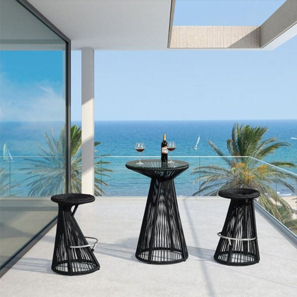 Outdoor Braided, Rope & Cord Bar Chair - Texture