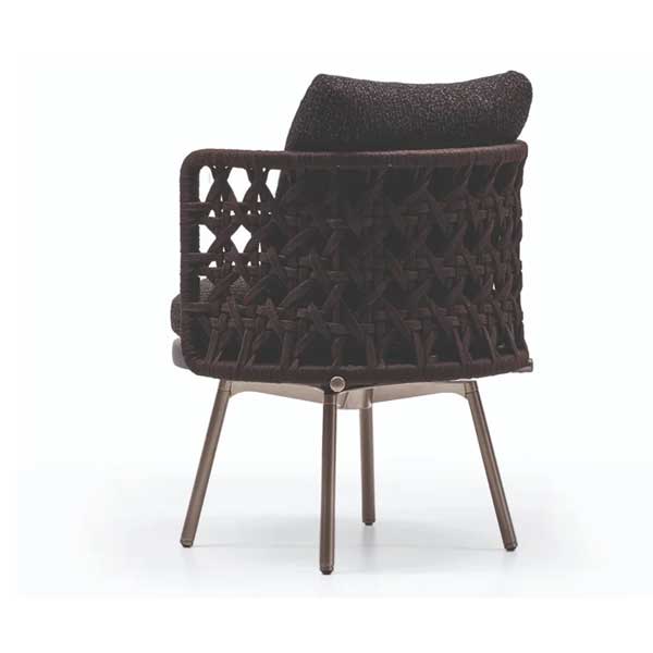 Luxurious Outdoor furniture - Buy Affordable 5 seater Outdoor Braid Rope sofa set with centre table - Buy Outdoor Sofa - Flamenco Prime From LUXOX INDIA - Outdoor Lounge Chair for garden, terrace and balcony