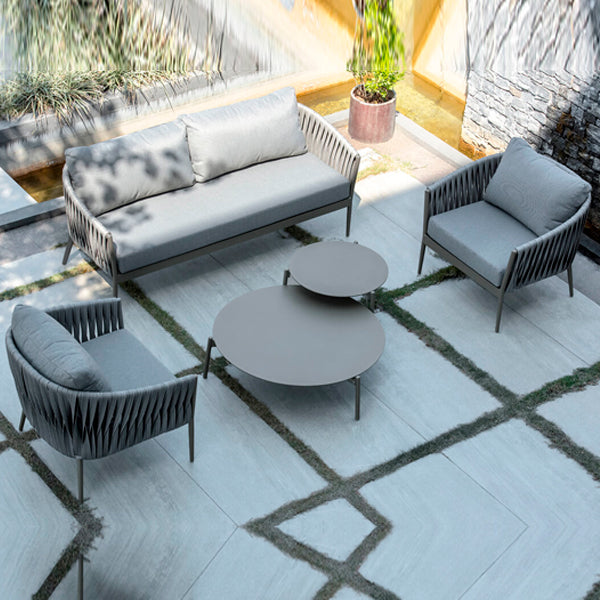  Outdoor Braided, RLuxurious Outdoor furniture - Buy Affordable 5 seater Outdoor Braid Rope sofa set with centre table - Buy Outdoor Sofa - Grand Wave From LUXOX INDIA - Outdoor Lounge Chair for garden, terrace and balconyope & Cord, Sofa - Grand Wave
