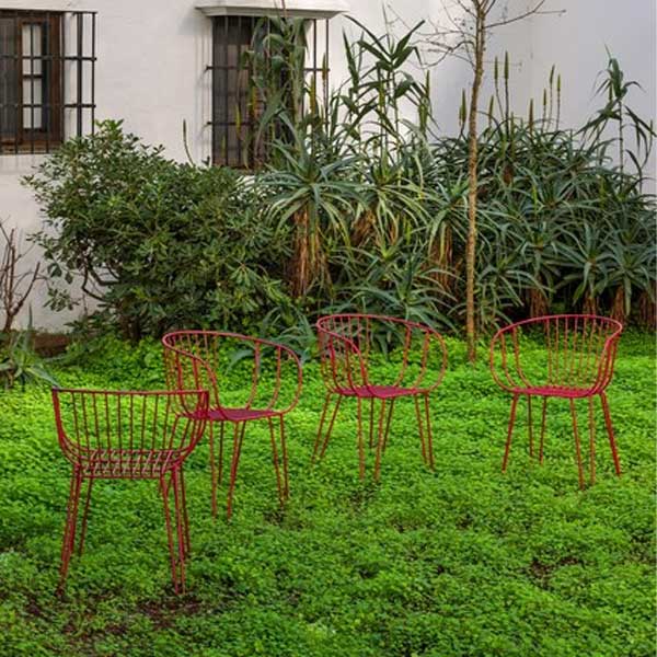 MS Wire Frame Furniture - Coffee Set - Olivo