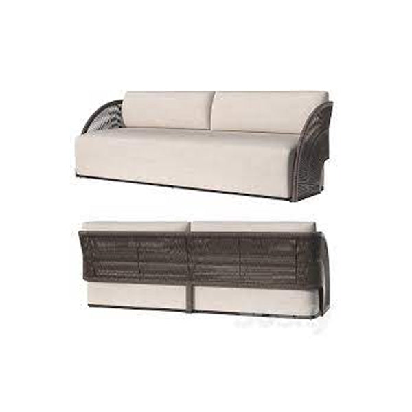 Outdoor Braided, Rope & Cord Sofa - Contours