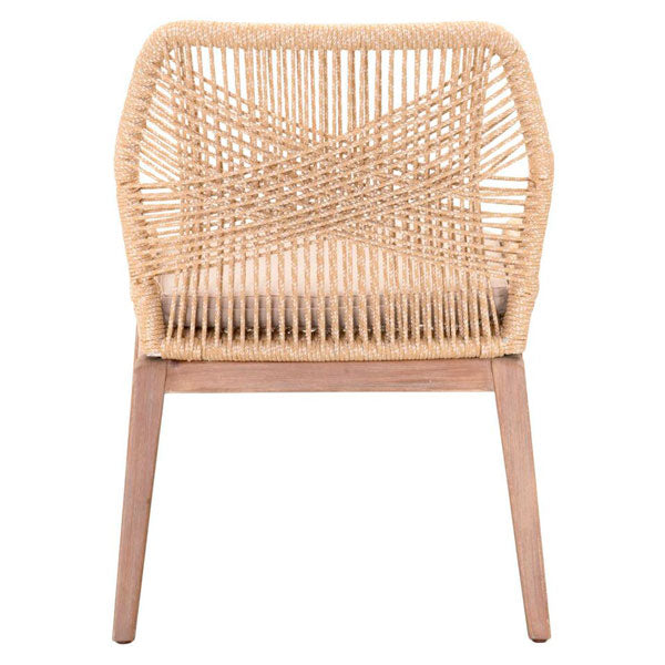  Outdoor Braided & Rope Coffee Set - Azure
