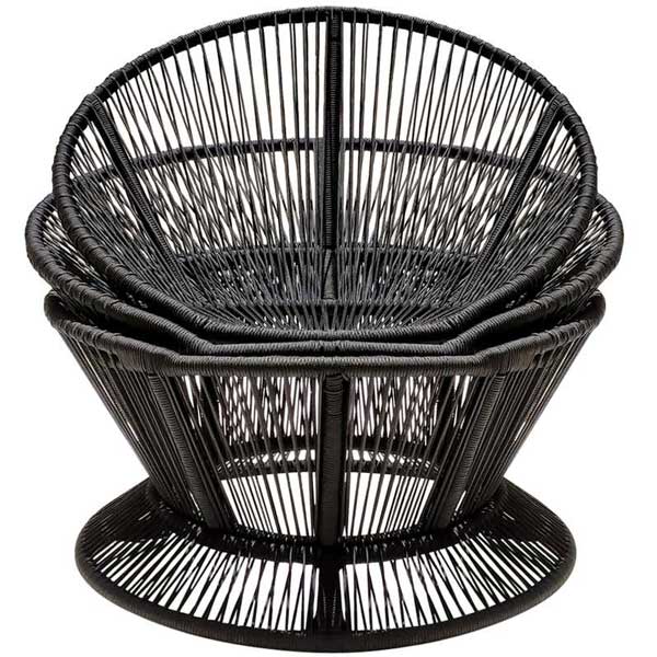 Outdoor Braid and Rope Chair, Lazy Chair, Rest Chair, Easy Chair, Occassional Chair - Okrug