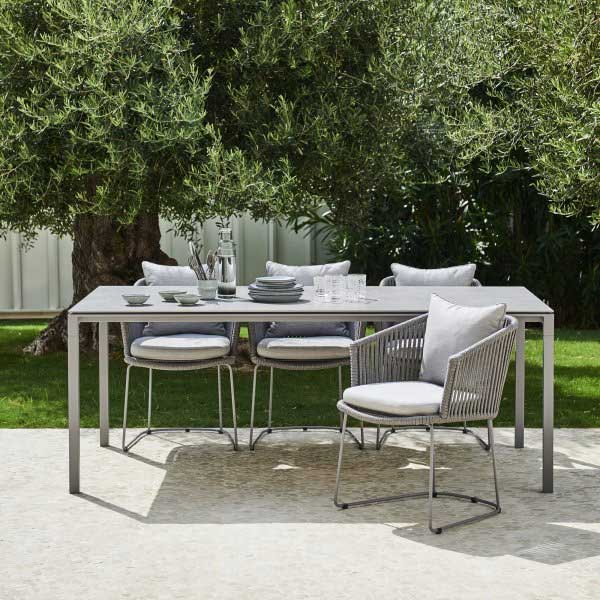 Outdoor Braided & Rope Coffee Set - Italian