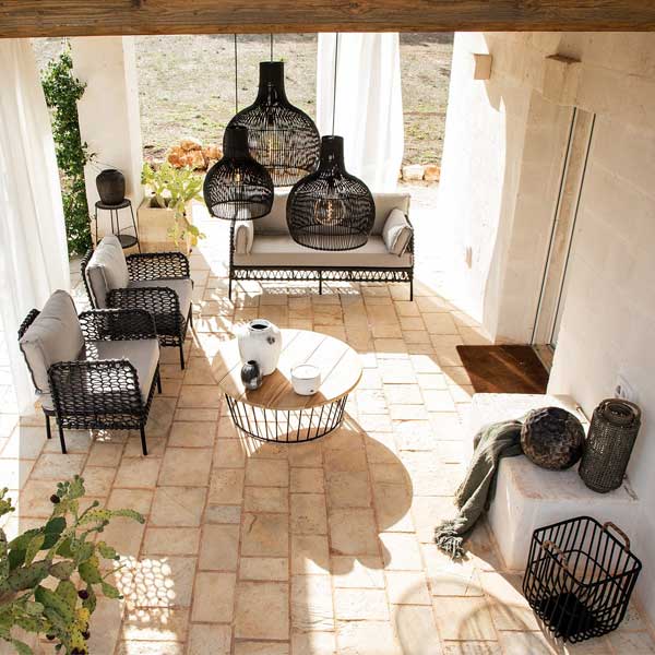 Outdoor Braided, Rope & Cord, Sofa - Malaga