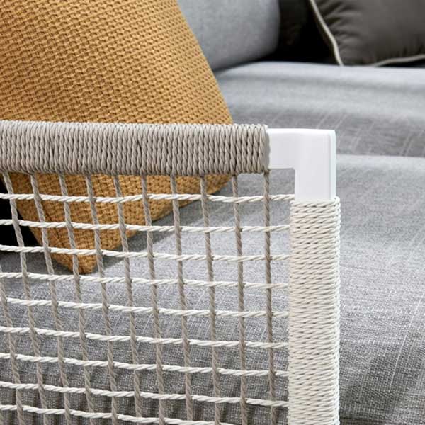 Outdoor Braided, Rope & Cord Sofa - Slova 