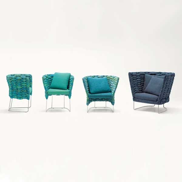 Outdoor Braided & Rope Coffee Set - Pavillion Pro
