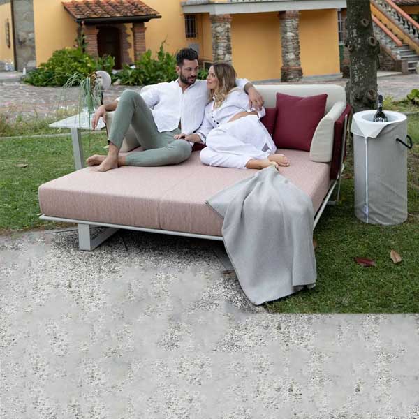 Outdoor Braided & Rope Daybed - Viareggio