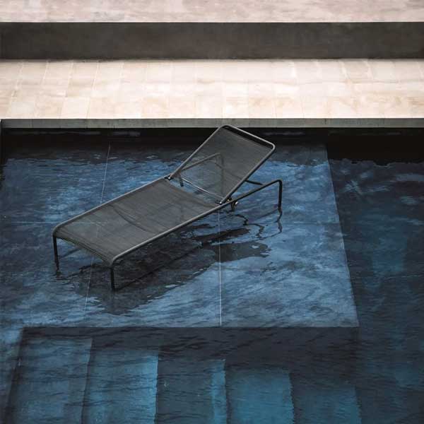Outdoor Braided & Rope Sun Lounger - Harpan