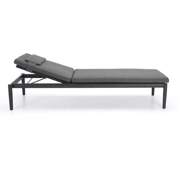 Outdoor Wood & Aluminum - Sun Lounger - Cara Prime