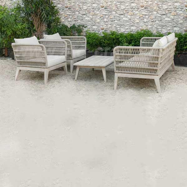 Outdoor Braided, Rope & Cord, Sofa - Nero-Next