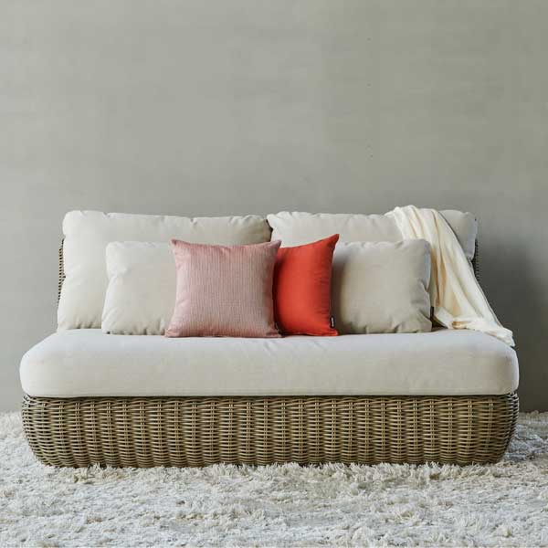 Outdoor Furniture - Wicker Sofa - Tugule